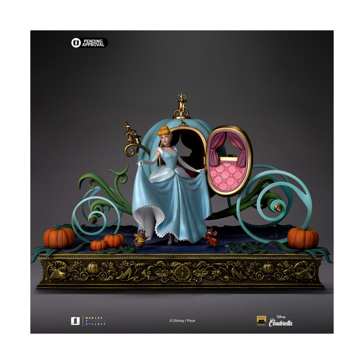 Iron Studios Disney Classics - Cenerentola Deluxe Art Scala 1/10 - Cenerentola