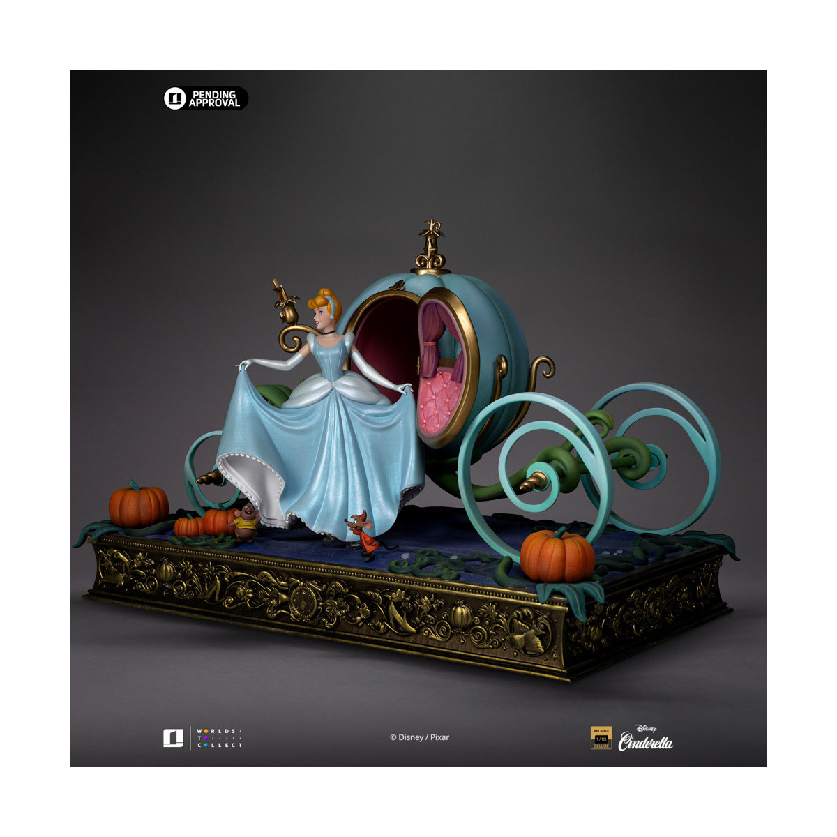 Iron Studios Disney Classics - Cenerentola Deluxe Art Scala 1/10 - Cenerentola