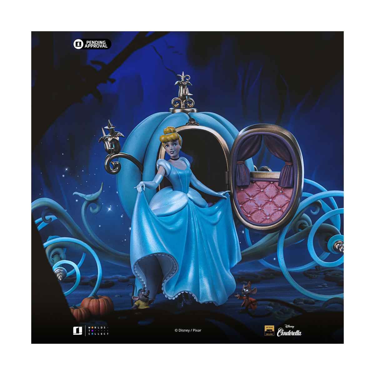 Iron Studios Disney Classics - Cenerentola Deluxe Art Scala 1/10 - Cenerentola