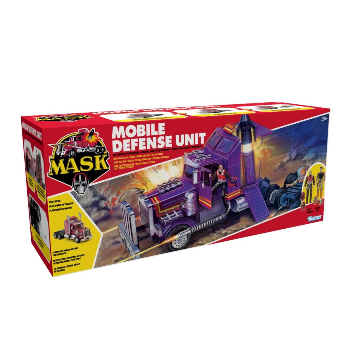 I soggetti fedeli - M.A.S.K. - Bruce Sato e Matt Trakker con Rhino