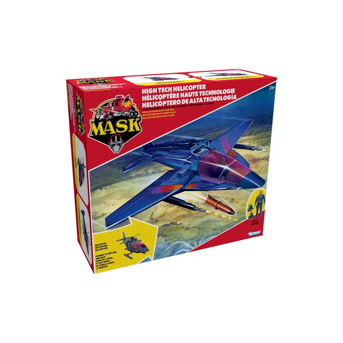 I soggetti fedeli - M.A.S.K. - Miles Mayhem con il coltello a serramanico