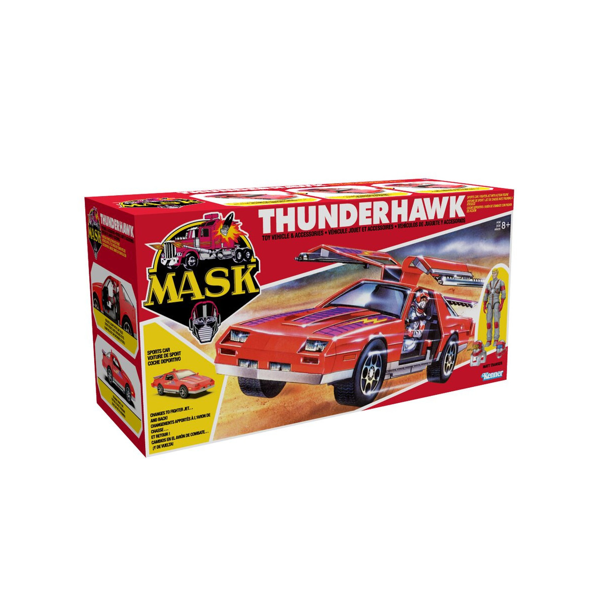 I soggetti fedeli - M.A.S.K. - Matt Trakker con Thunderhawk