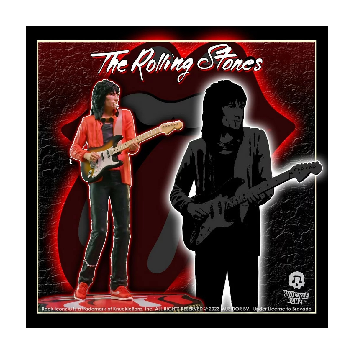 Knuckle Bonz - Le icone rock dei Rolling Stones - RONNIE WOOD 1/9