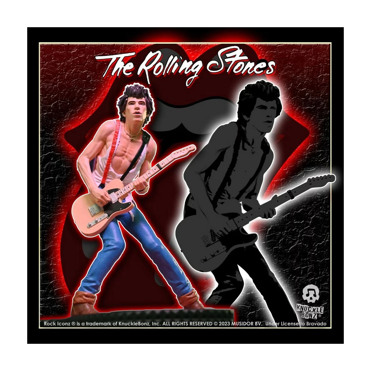 Knuckle Bonz - Le icone rock dei Rolling Stones - KEITH RICHARDS 1/9