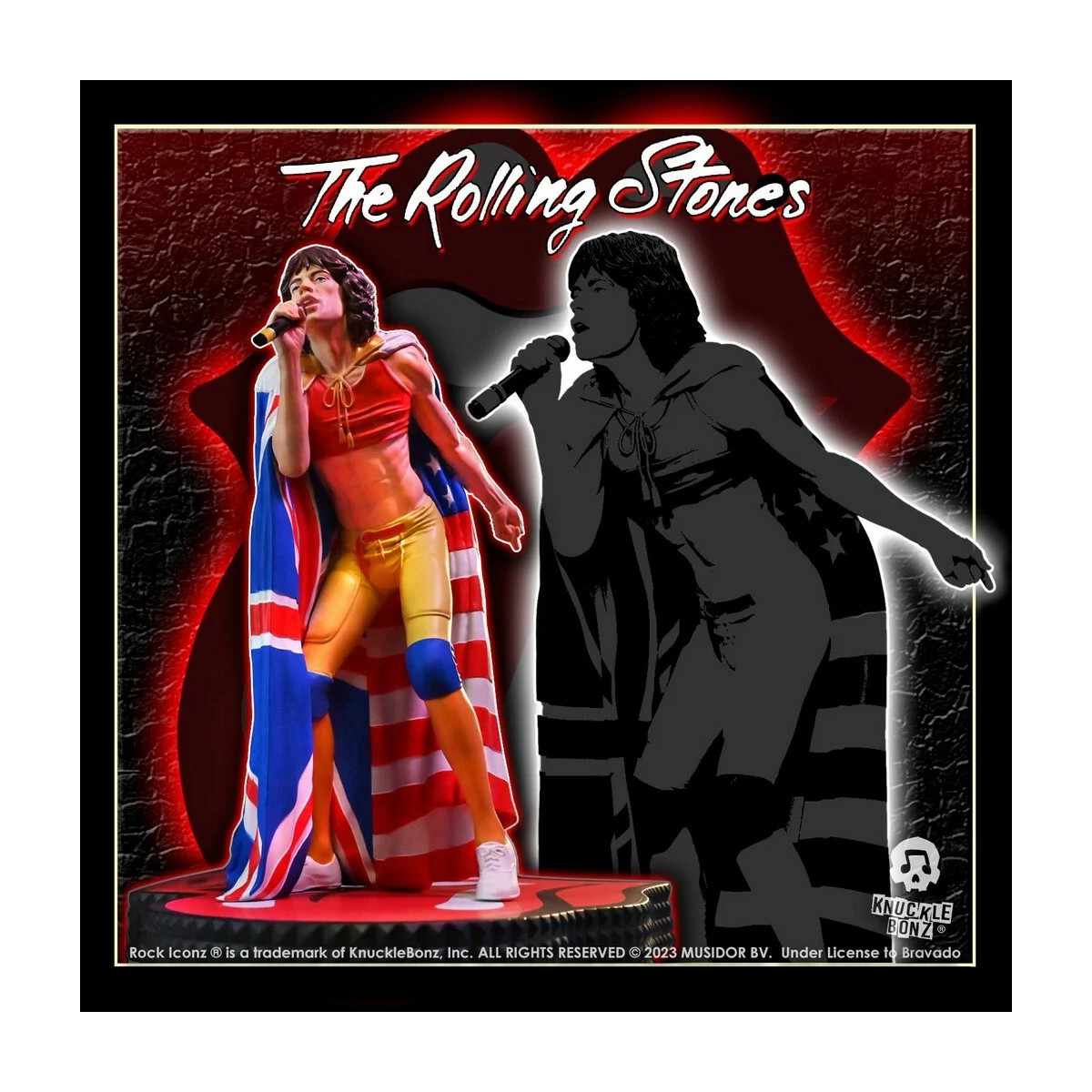 Knuckle Bonz - Le icone rock dei Rolling Stones - MICK JAGGER 1/9