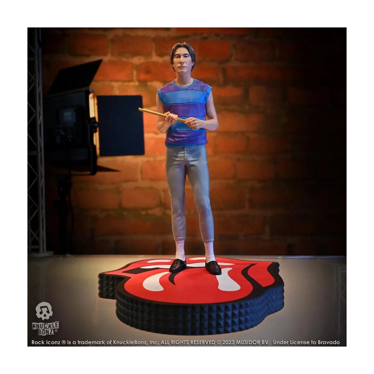 Knuckle Bonz - Le icone rock dei Rolling Stones - CHARLIE WATTS 1/9