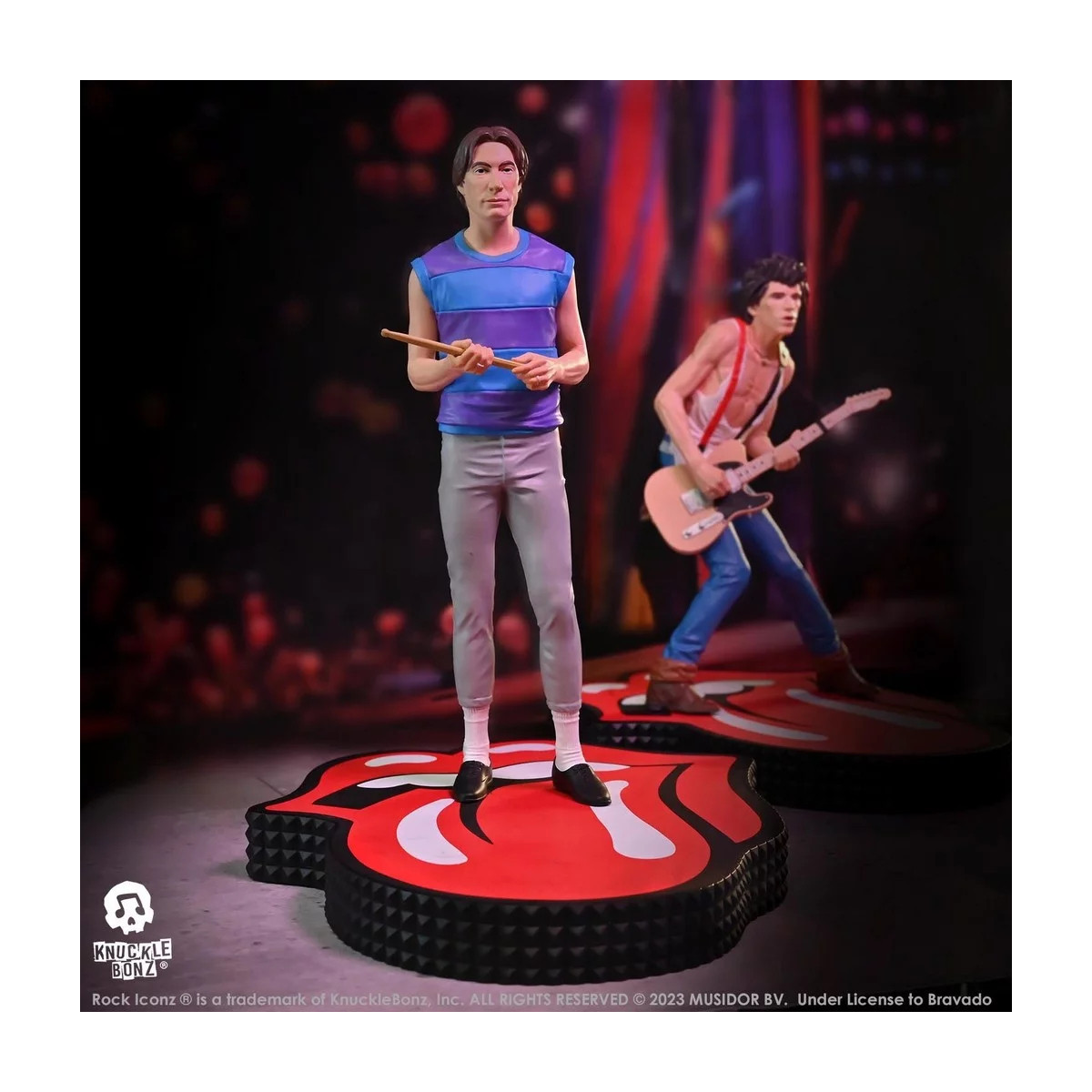 Knuckle Bonz - Le icone rock dei Rolling Stones - CHARLIE WATTS 1/9