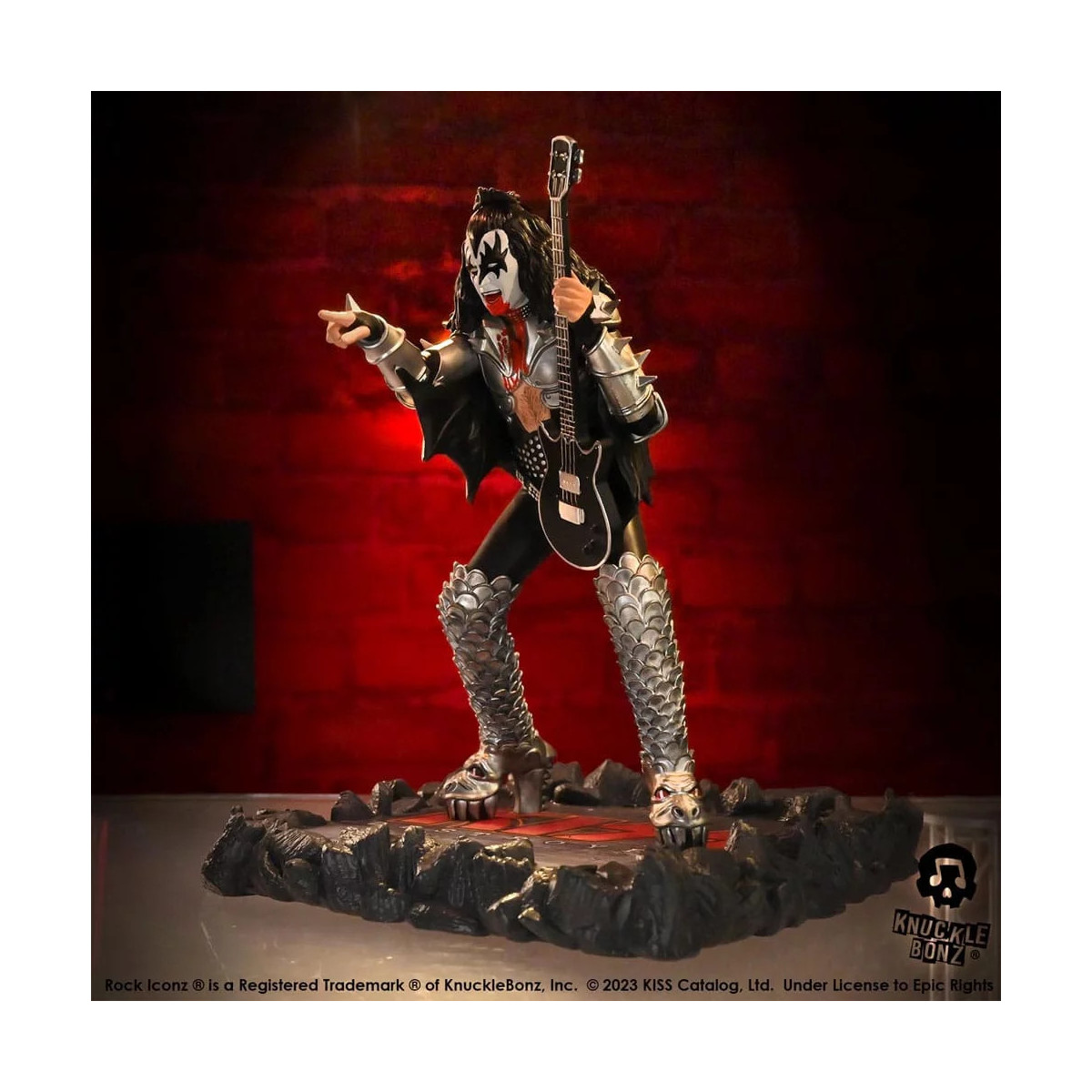 Knuckle Bonz - KISS Rock Iconz - Il Demone (Destroyer) 1/9