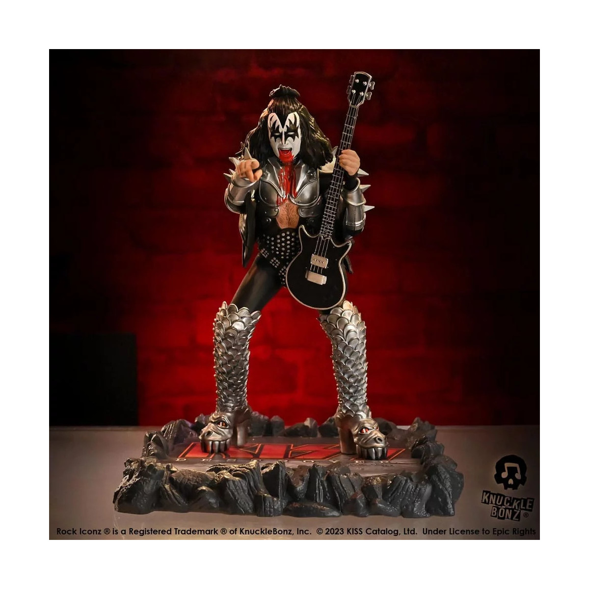 Knuckle Bonz - KISS Rock Iconz - Il Demone (Destroyer) 1/9