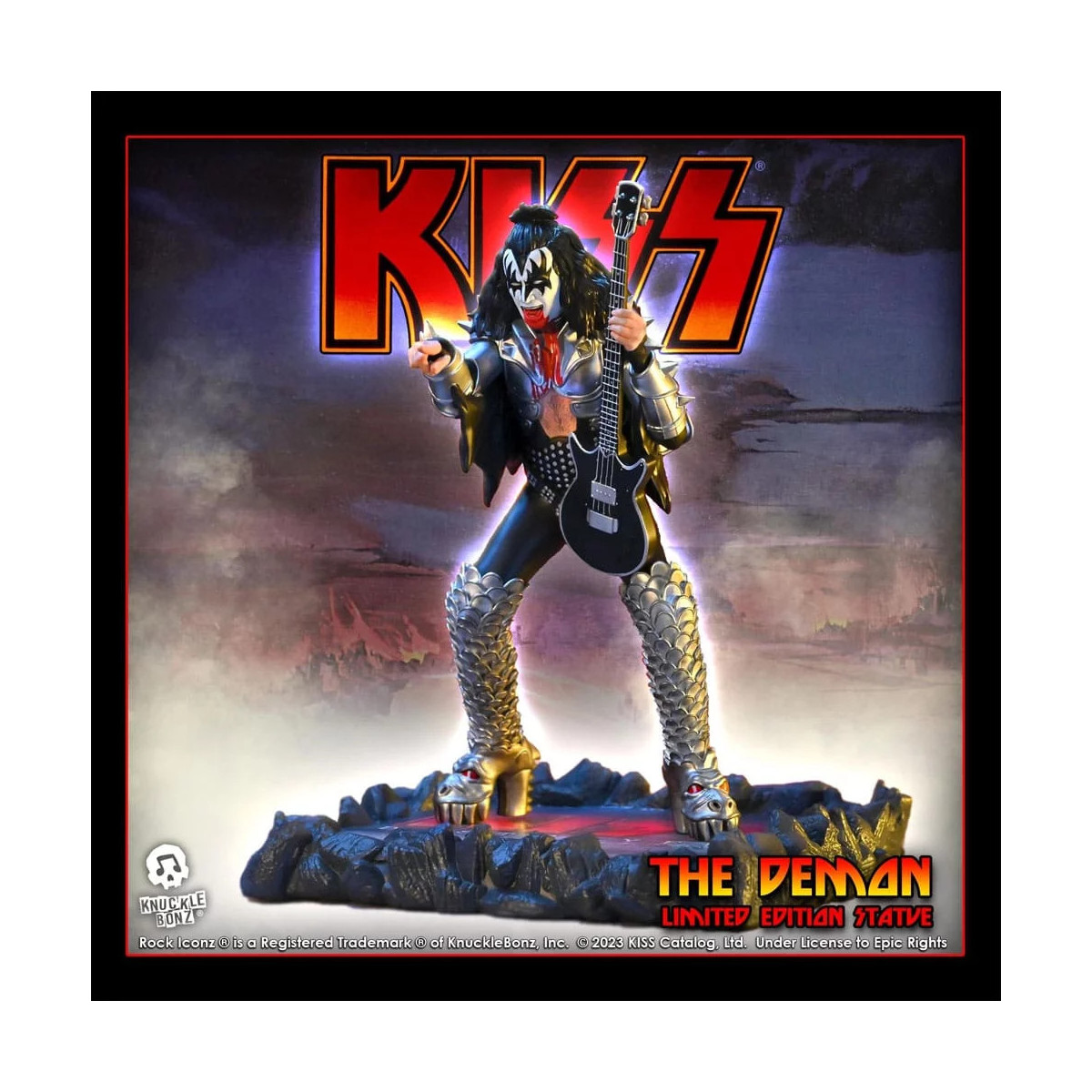 Knuckle Bonz - KISS Rock Iconz - Il Demone (Destroyer) 1/9