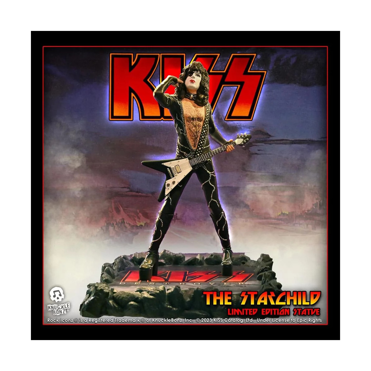 Knuckle Bonz - KISS Rock Iconz - The Starchild (Destroyer) 1/9