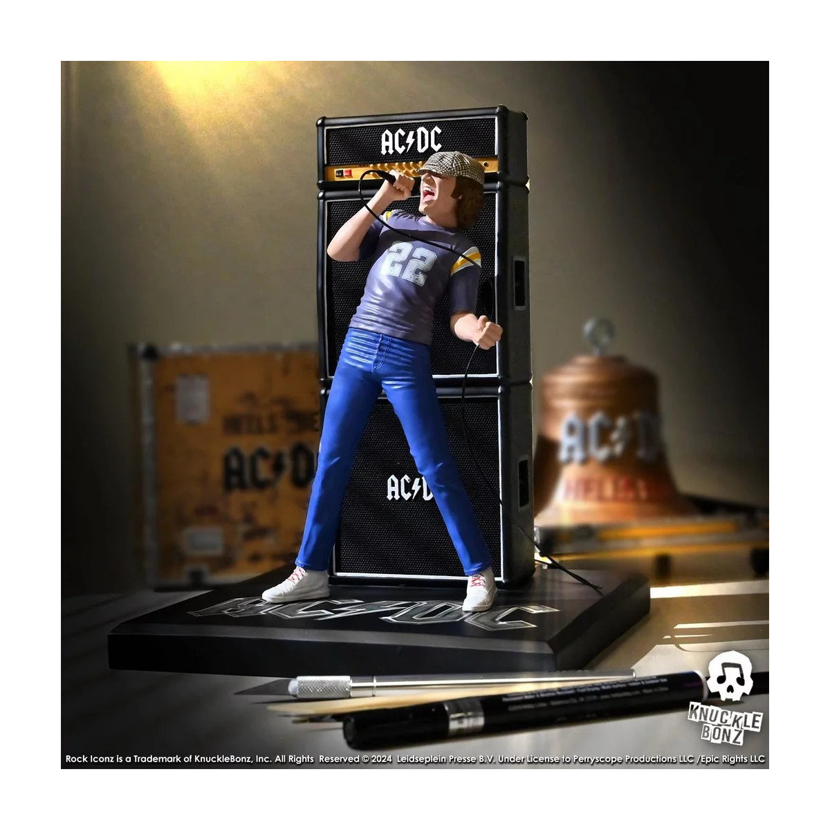 Knuckle Bonz - Icona rock degli AC/DC - BRIAN JOHNSON