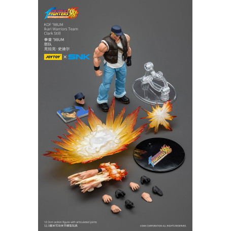Joytoy X SNK- The King of Fighters 98 UM - Clark Still - Squadra guerrieri Ikari