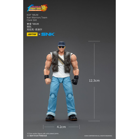 Joytoy X SNK- The King of Fighters 98 UM - Clark Still - Squadra guerrieri Ikari