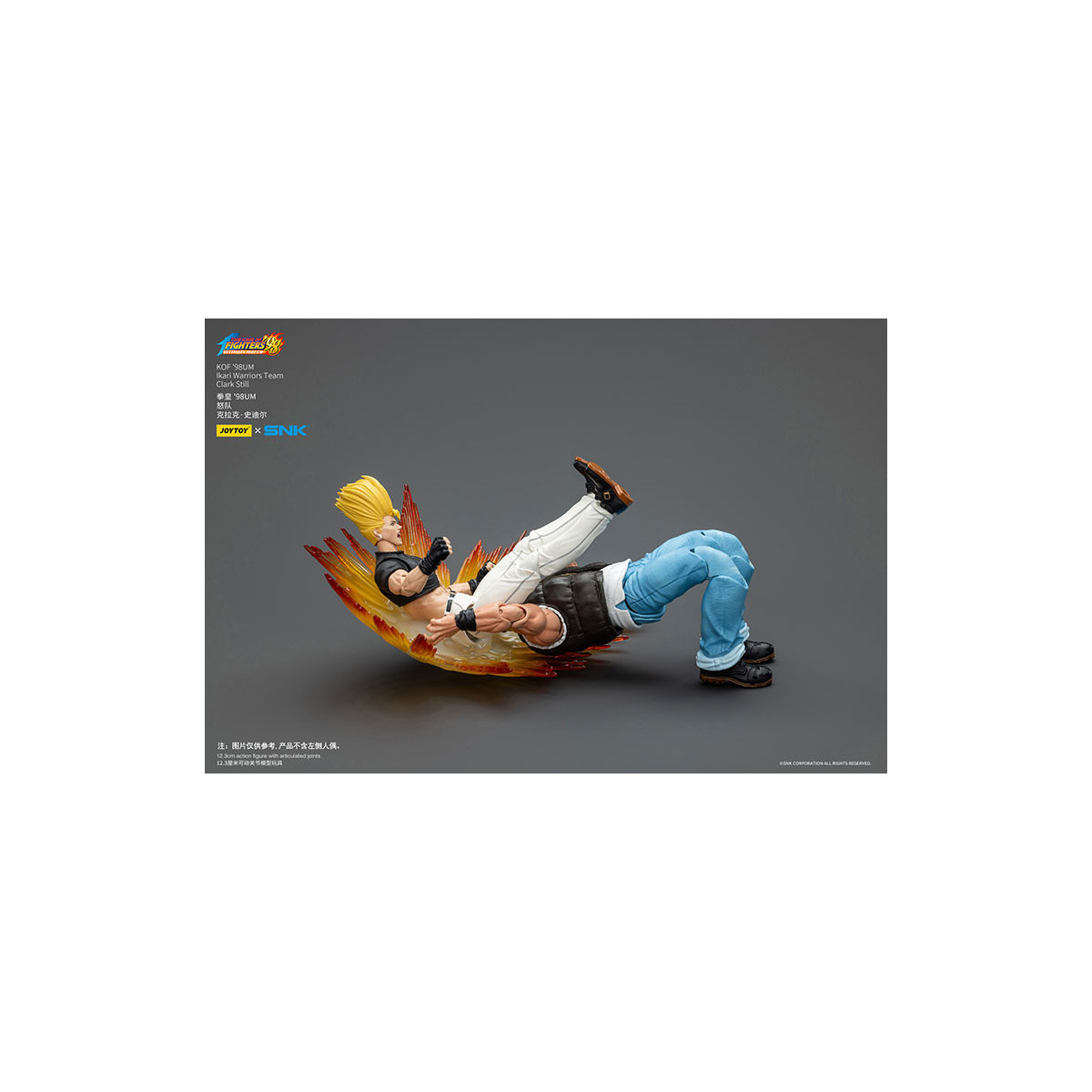 Joytoy X SNK- The King of Fighters 98 UM - Clark Still - Squadra guerrieri Ikari
