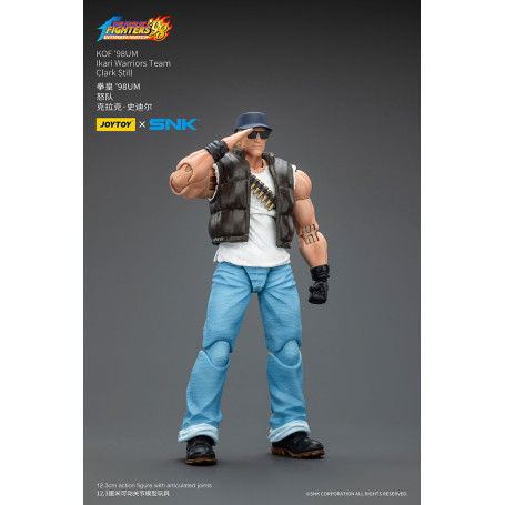 Joytoy X SNK- The King of Fighters 98 UM - Clark Still - Squadra guerrieri Ikari