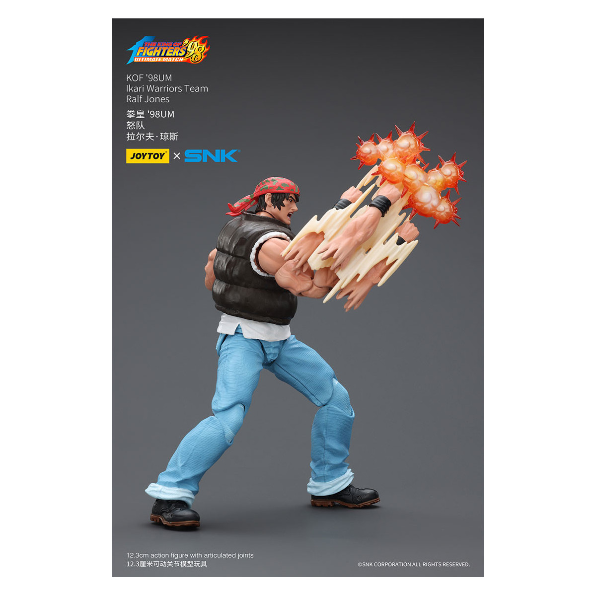 Joytoy X SNK- The King of Fighters 98 UM - Ralf Jones - Squadra Guerrieri Ikari