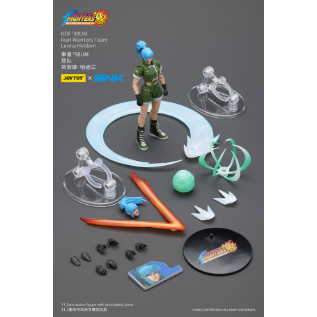 Joytoy X SNK- Il Re dei Combattenti 98 UM - Leona Heidern - Squadra Guerrieri Ikari