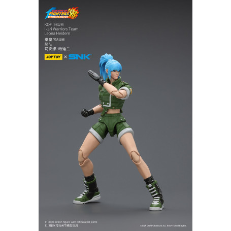 Joytoy X SNK- Il Re dei Combattenti 98 UM - Leona Heidern - Squadra Guerrieri Ikari