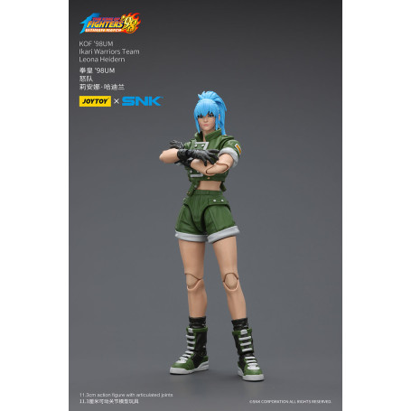 Joytoy X SNK- Il Re dei Combattenti 98 UM - Leona Heidern - Squadra Guerrieri Ikari