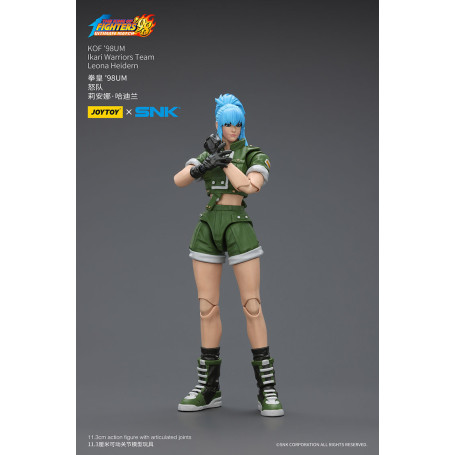 Joytoy X SNK- Il Re dei Combattenti 98 UM - Leona Heidern - Squadra Guerrieri Ikari