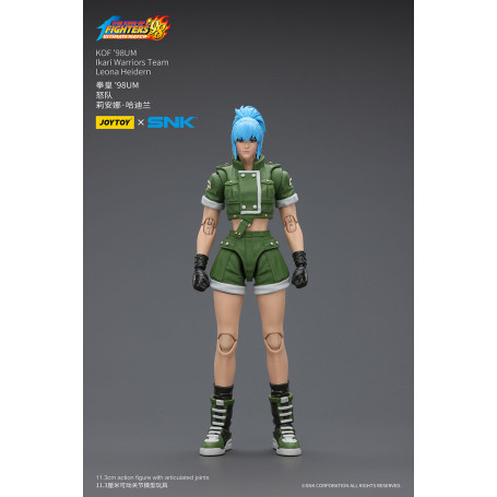 Joytoy X SNK- Il Re dei Combattenti 98 UM - Leona Heidern - Squadra Guerrieri Ikari