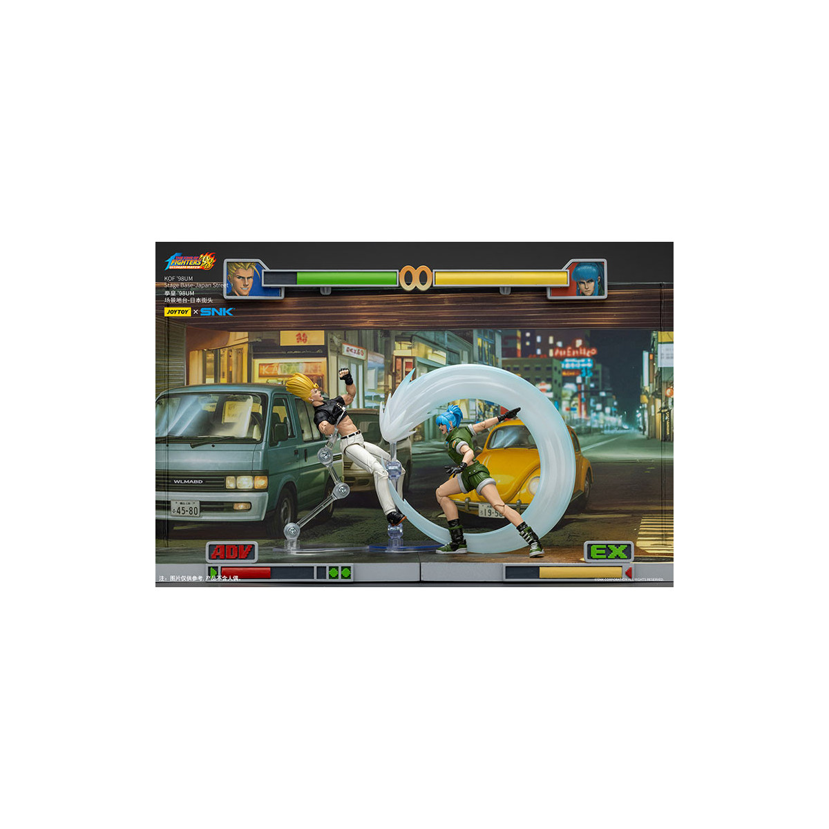 Joytoy X SNK- The King of Fighters 98 UM - Stage Base Japan Street