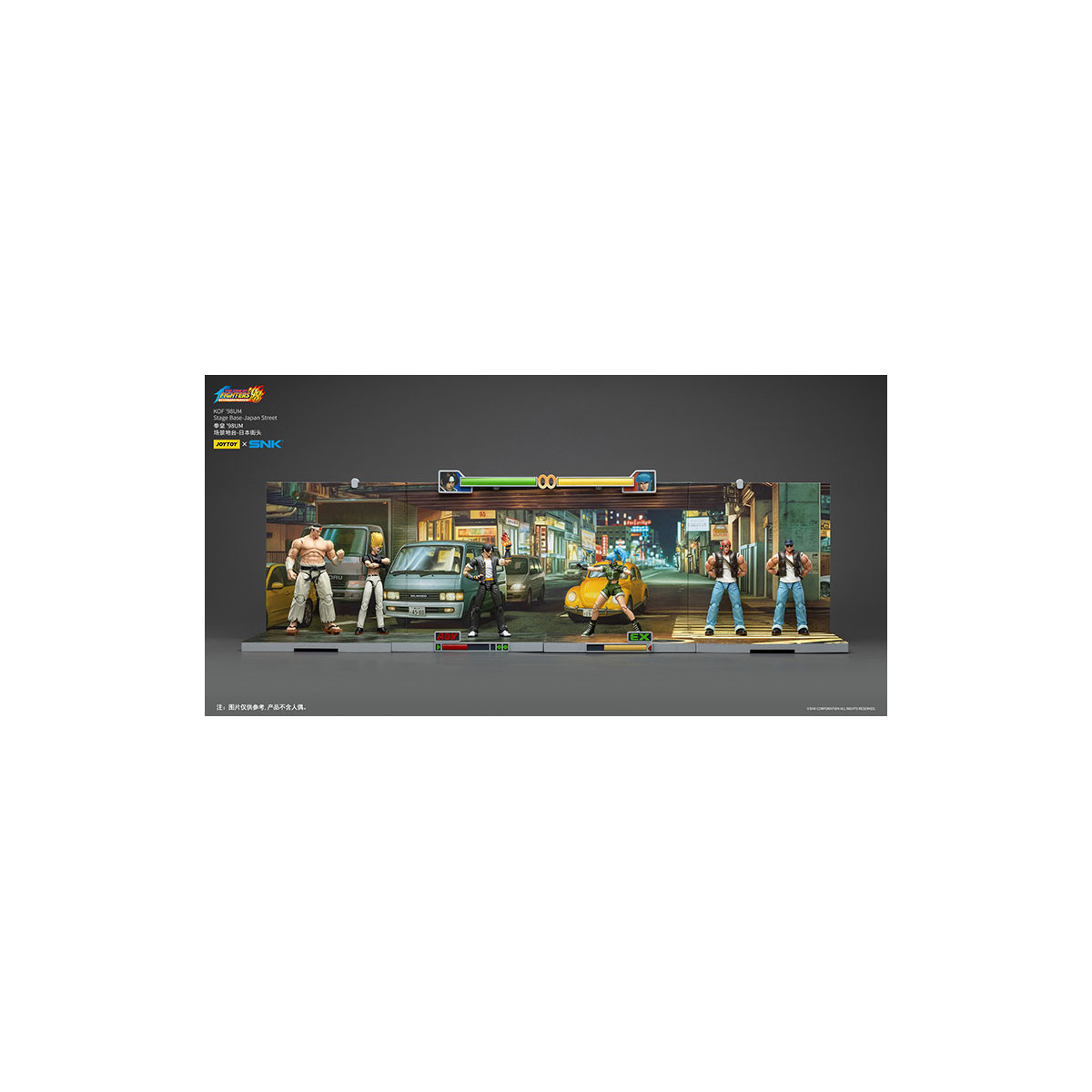 Joytoy X SNK- The King of Fighters 98 UM - Stage Base Japan Street