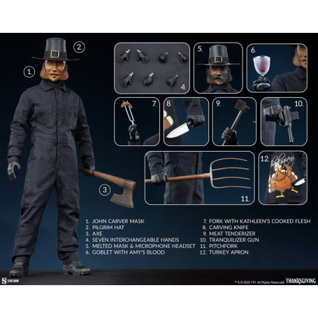 Sideshow - John Carver 1/6 - Ringraziamento (2023)