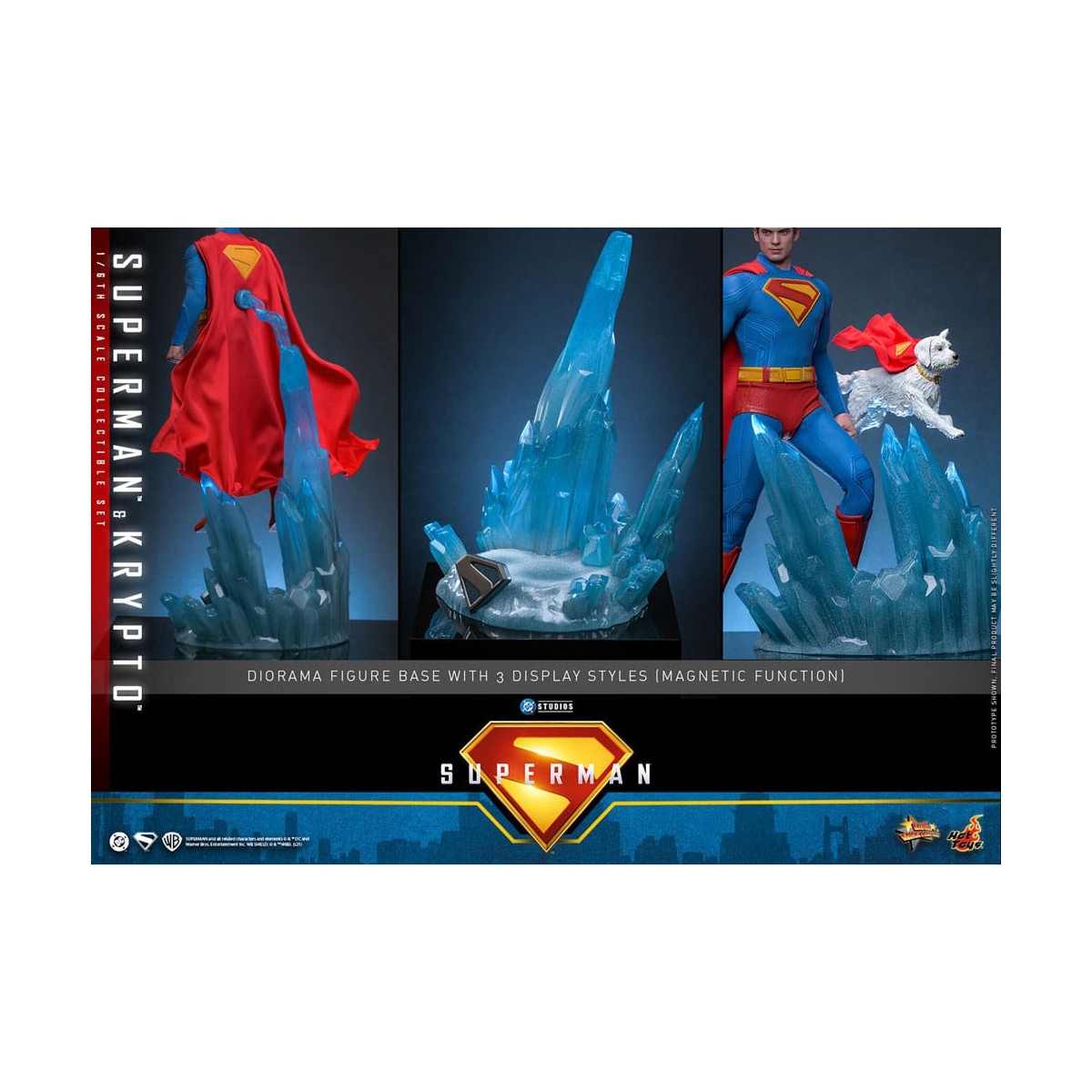 Hot Toys - DC Comics - Superman e Krypto MMS 1/6 - Superman (2025)