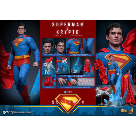 Hot Toys - DC Comics - Superman e Krypto MMS 1/6 - Superman (2025)