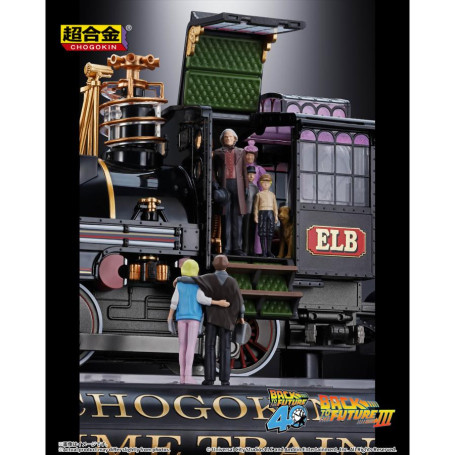 Bandai Tamashii - Treno del tempo Chogokin di Ritorno al futuro