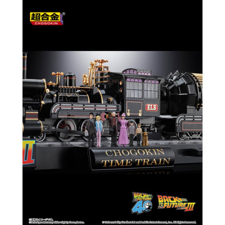 Bandai Tamashii - Treno del tempo Chogokin di Ritorno al futuro