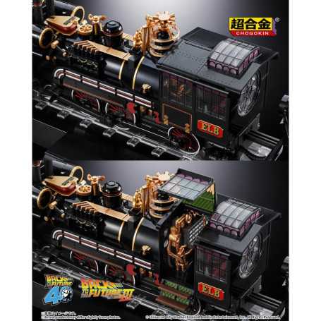 Bandai Tamashii - Treno del tempo Chogokin di Ritorno al futuro