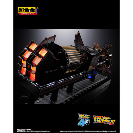 Bandai Tamashii - Treno del tempo Chogokin di Ritorno al futuro