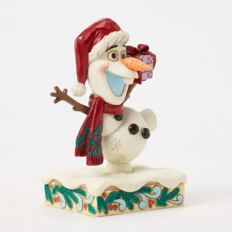 Enesco - Tradizioni Disney di Jim Shore - OLAF NOEL - La regina delle nevi