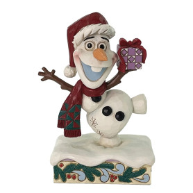 Enesco - Tradizioni Disney di Jim Shore - OLAF NOEL - La regina delle nevi