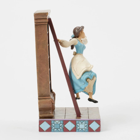 Enesco Disney Traditions di Jim Shore - Belle Bibliothèque - La Bella e la Bestia