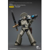 Joytoy - Warhammer - Sergente tattico Iron Warriors MKVI con spada elettrica e pistola al plasma