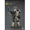 Joytoy - Warhammer - Sergente tattico Iron Warriors MKVI con spada elettrica e pistola al plasma