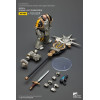 Joytoy - Warhammer - Squadra di comando dei Guerrieri di Ferro scelti con lo standard della Legione