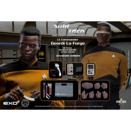 EXO-6 - Star Trek: The Next Generation - Geordi La Forge Versione Standard Figura in scala 1:6