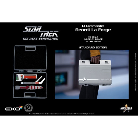 EXO-6 - Star Trek: The Next Generation - Geordi La Forge Versione Standard Figura in scala 1:6