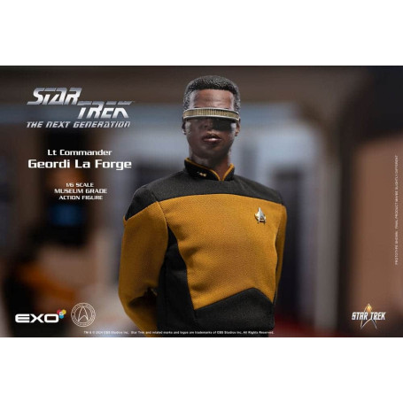EXO-6 - Star Trek: The Next Generation - Geordi La Forge Versione Standard Figura in scala 1:6