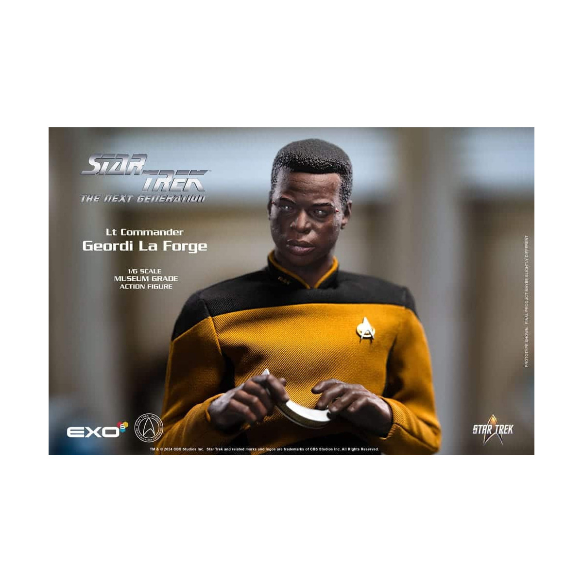 EXO-6 - Star Trek: The Next Generation - Geordi La Forge Versione Standard Figura in scala 1:6