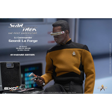 EXO-6 - Star Trek: The Next Generation - Geordi La Forge Versione Standard Figura in scala 1:6