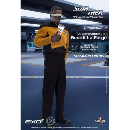 EXO-6 - Star Trek: The Next Generation - Geordi La Forge Versione Standard Figura in scala 1:6