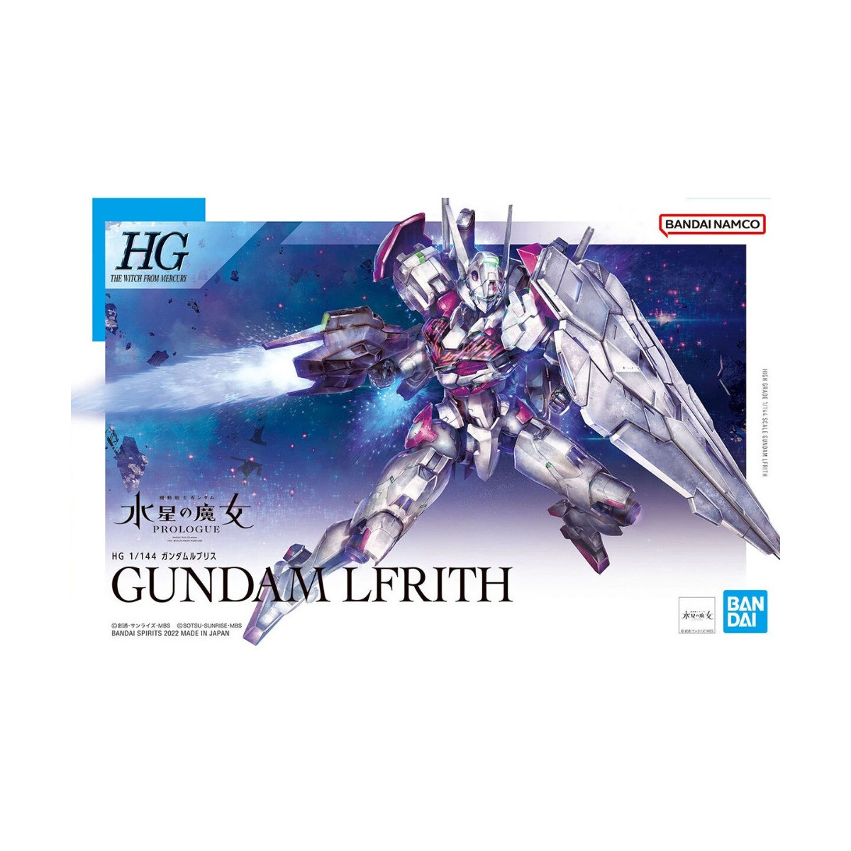Bandai - Gunpla - Gundam 1/144 HG - XGF-02 GUNDAM LFRITH - Mobile Suit Gundam La Strega di Mercurio