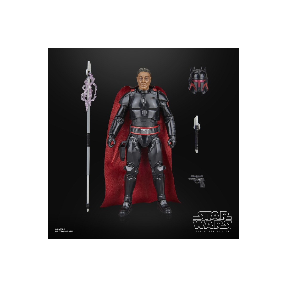 Hasbro Star Wars The Black Series - Moff Gideon (armatura Dark Trooper) - Il Mandaloriano
