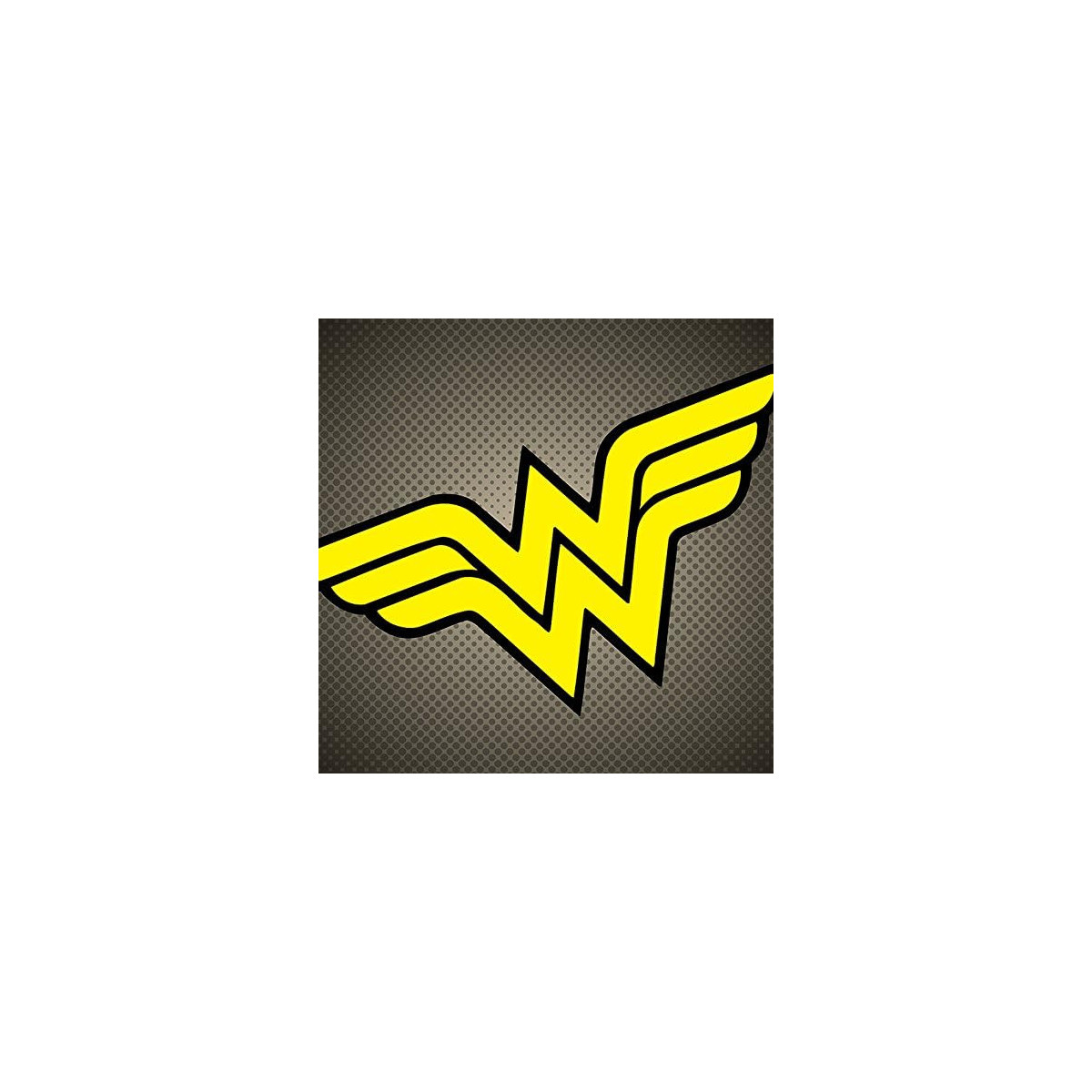 Toile Wonder Woman logo 40 x 30 cm